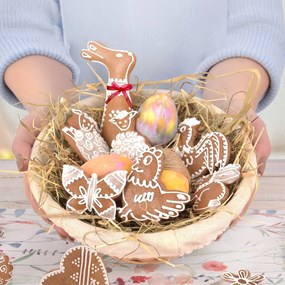 Формички за бисквитки с великденска тематика в комплект от 3 броя - Orion