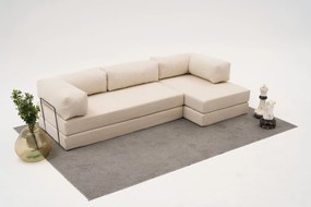 Ъглов диван Comfort, цвят Кремав