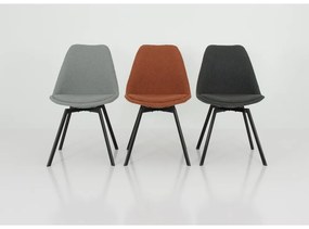 Тъмносиви трапезни столове в комплект от 2 Gwen - Tenzo