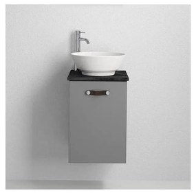 Шкаф за баня с мивка TAARNHOLM, сив