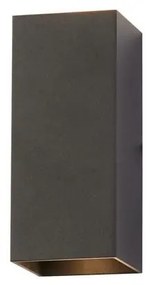 Searchlight 24126BK - стенно осветително тяло DON, 2x GU10/10W/230V, черно