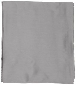 Тъмносив чаршаф от памучен сатен 140x200 cm - Mijolnir