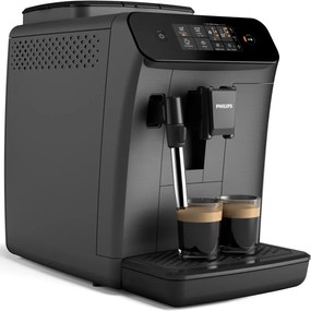 Разопакован: Еспресо машина Philips EP0824/00, 1500W, 15 bar, 1.8l, 12-степенна мелачка, Touch Screen, Таймер, AquaClean, Aroma Extract, My Coffe Choice, Черен/мат