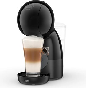 Еспресо машина Krups PICCOLO XS KP1A3B10, 1500W, 15 bar, 0.8 л, Работа с NESCAFÉ® Dolce Gusto® капсули, ECO, Черен