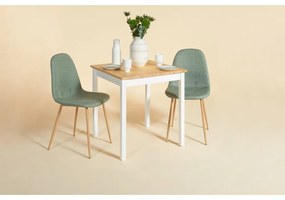 Комплект от 2 зелено-сиви трапезни стола Lissy - Bonami Essentials