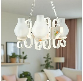 Brilagi - Полилей на верига QUEEN 4xE14/40W/230V бук/кремав