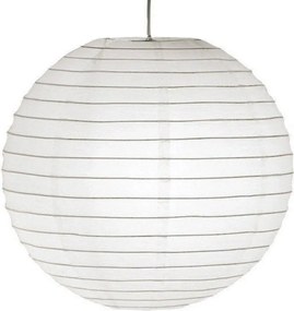 Бял абажур ø 40 cm Paper – Trio