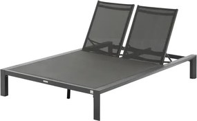 Двоен алуминиев шезлонг Hesperide Evasion - Графит