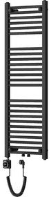 Mexen Mars електрически радиатор 1200 x 400 мм, 400 W, черен - W110-1200-400-6400-70