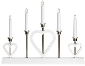 Бяла коледна светлинна украса Melissa – Markslöjd