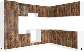 3314976 vidaXL Комплект кухненски шкафове от 14 части Kalmar, инженерно дърво