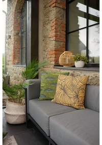 Графитно сив градински диван с три места Bellisima - Bonami Selection