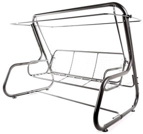 Тъмносива градинска люлка метална Rimini – Dajar