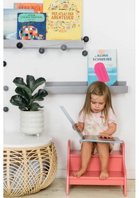 Светлочервена подвижна стълба Dusky Pink – Kindsgut