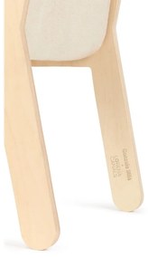 Детски стол в естествен цвят Kaarol Earth – Lorena Canals