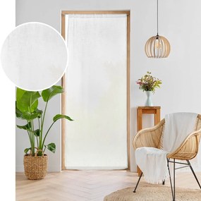 Бяла завеса за врата 90x200 cm Haltona – douceur d'intérieur