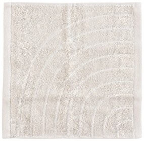 Светлосива памучна кърпа от тери 30x30 cm Time – Zone