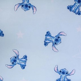 Синьо единично памучно детско спално бельо 140x200 cm Lilo &amp; Stitch "Aloha" – Jerry Fabrics