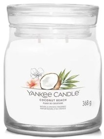 COCONUT BEACH SIGNAT АРОМАТНА СВЕЩ СРЕДЕН БУРКАН 368 г YANKEE CANDLE 36758010614