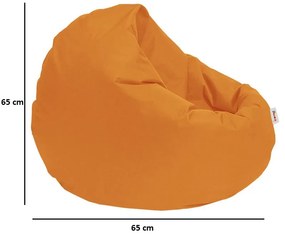 Градински пуф Iyzi 100 Cushion Pouf, цвят Оранжев