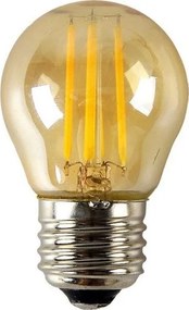 Лампа LED Filament E27 Glamo 6W 2700K Dimmable Amber  (10 τεμάχια)