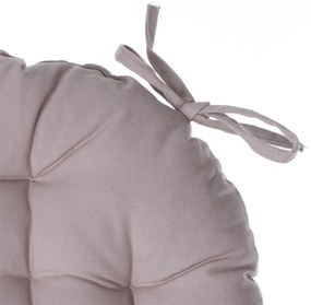 Кръгла възглавница за стол atmosphera Anjali, 38 cm - Теракота