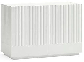 Бял нисък скрин с чекмеджета 100x70 cm Doric - Teulat