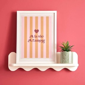 Постер с рамка atmosphera Amour Chéri, 30x40 см