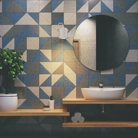 Бяла стенна лампа, височина 11 cm Ibai - SULION