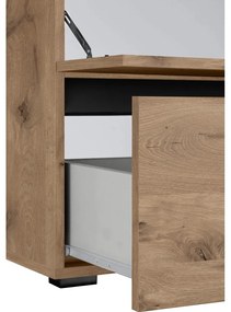 Шкаф за мивка от декор от дъб в естествен цвят 60x55 cm Wisla – Støraa