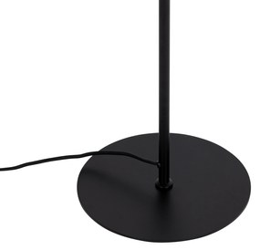 Дизайнерска подова лампа черна триъгълна - Triangolo