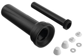 Bruckner - К-кт за свързване на окачена тоалетна 35 см черен