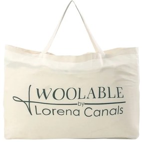 Бял ръчно изработен вълнен килим подходящ за пране 170x240 cm Enkang Ivory – Lorena Canals