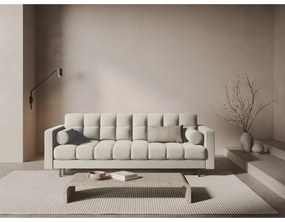 Кремав разтегателен диван с място за съхранение 222 cm Bali – Cosmopolitan Design