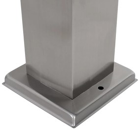 Външни лампи стомана 80 см с гнездо IP44 - Malios