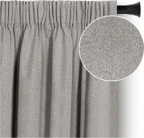 Кафяво-сиво затъмняващо перде 140x250 cm Corita – Restilo