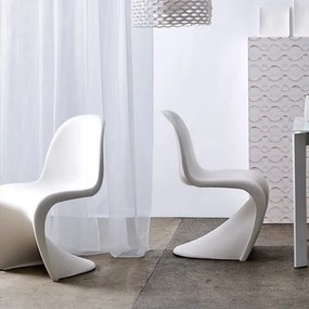 Кухненски стол Maggy-Бял (4) парчета