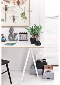 Сива квадратна кутия за съхранение - LEGO®