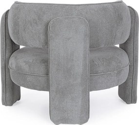 Сиво кресло Aisha – Bizzotto