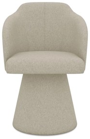 Бежов тапициран трапезен стол Kanoa – Makamii