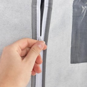 Бяла висяща чанта за костюми White - Compactor