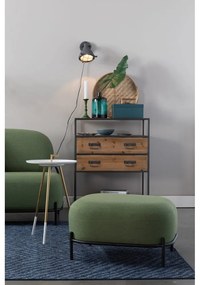 Жълта табуретка за крака Polly - White Label