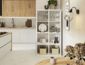 Книжна етажерка Oregon-Бяло