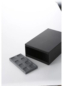 Черна метална стойка за чадъри Yamazaki Smart - YAMAZAKI