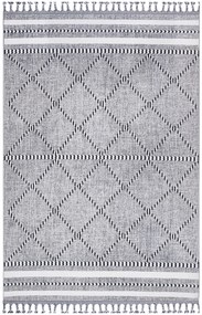 Килим (195 x 290) 75536A - Сиво