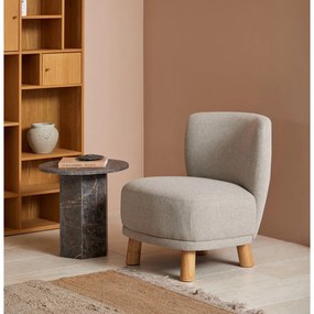 Мраморна кръгла странична масичка ø 50 cm Naxos – Actona