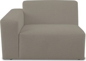 Светлокафяв модулен диван от букле (ляв ъгъл) Roxy – Scandic