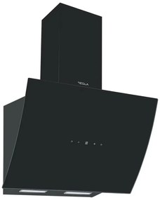 Абсорбатор за вграждане Tesla DD600AB, 190W, 1 мотор, Декоративен, 60 см, 630 м3/ч, Алуминиеви филтри, Черен