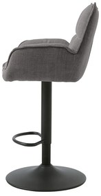 Сиви бар столове в комплект от с регулируема височина 2 бр. Marilla – Unique Furniture