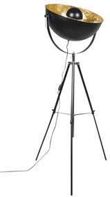 Индустриална подова лампа триножник черна - Magna 50 Eglip